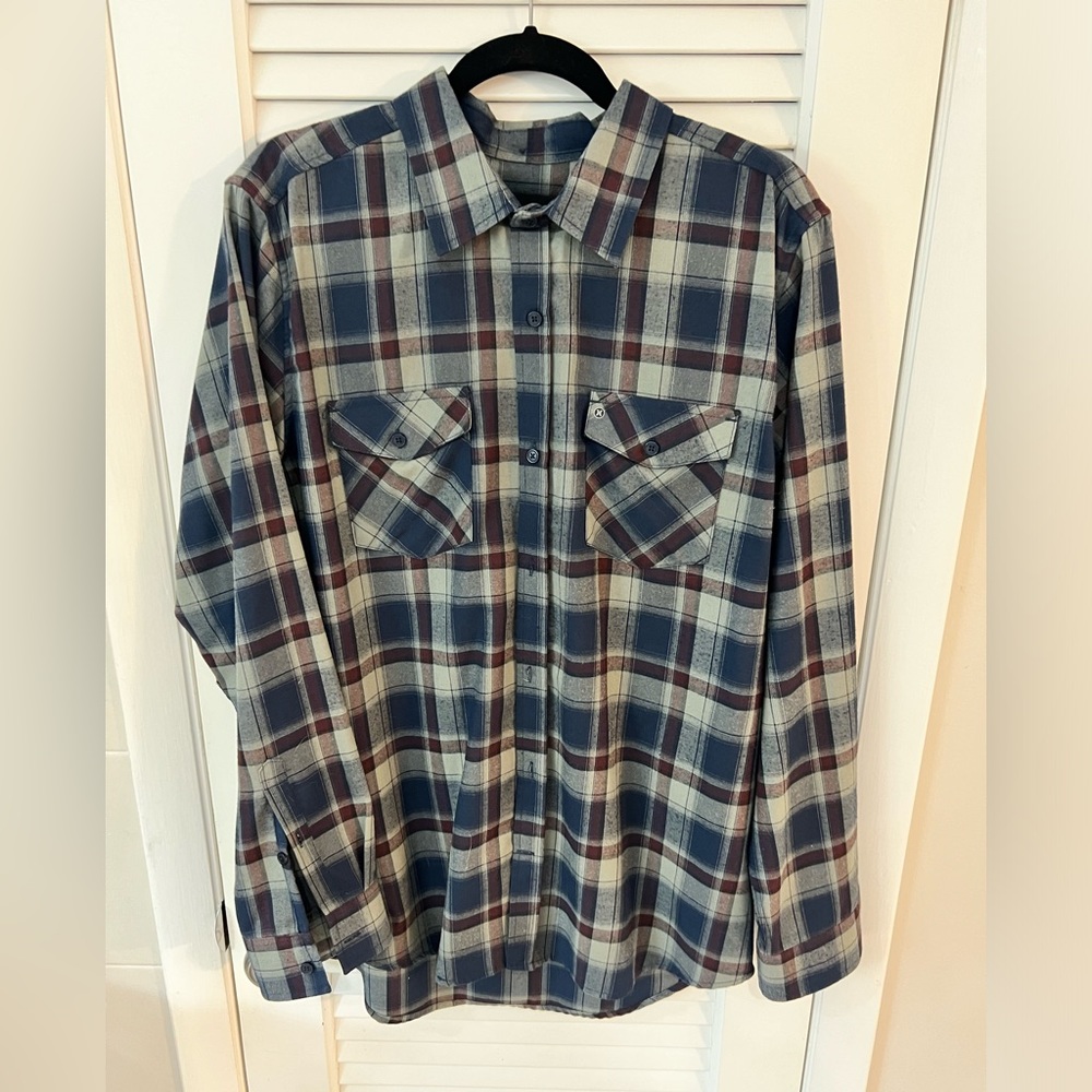 Men’s Hurley long sleeve button down